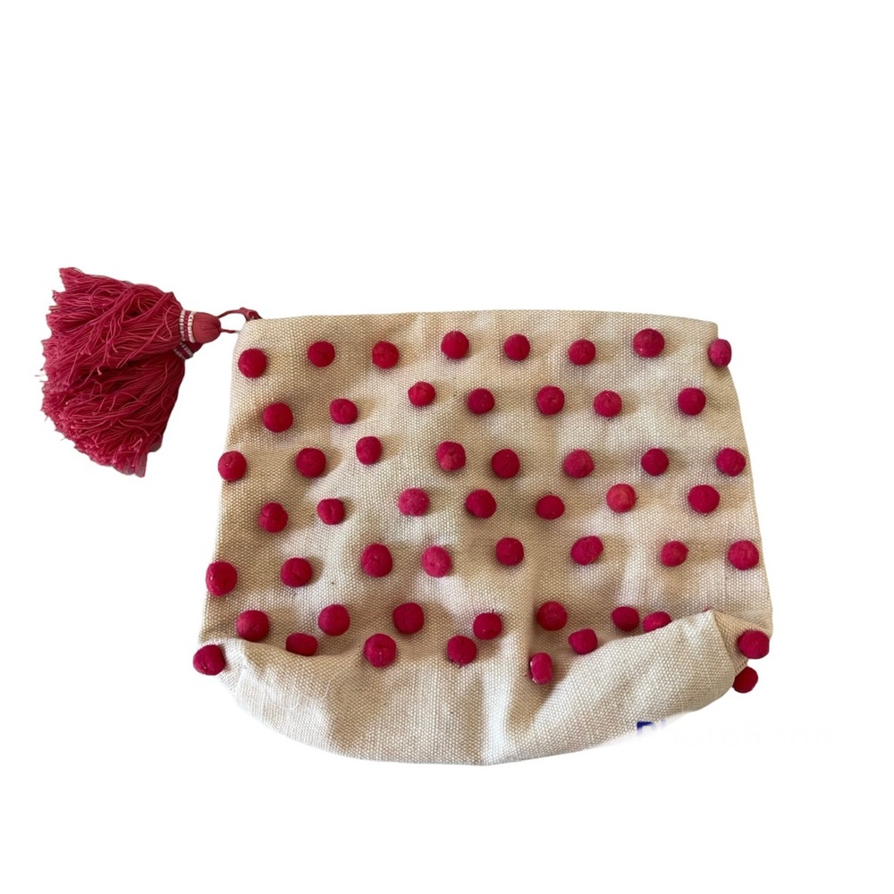 Shiraleah Cicago Ava Pompom Pouchette - Picture 7 of 7
